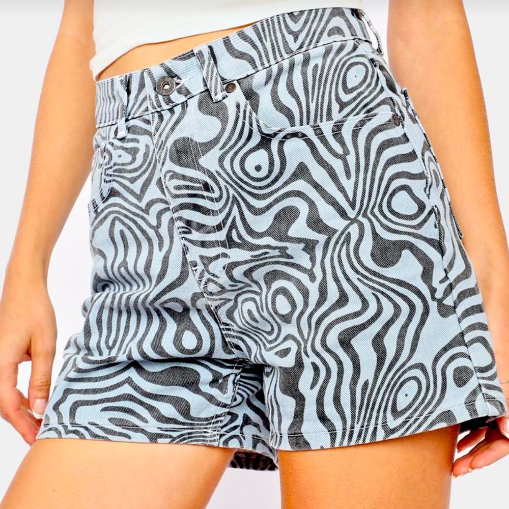 Ragged Priest Radio Denim Shorts